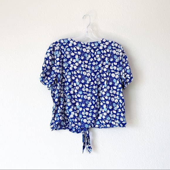 MADEWELL novel tie front top - Picture 4 of 4